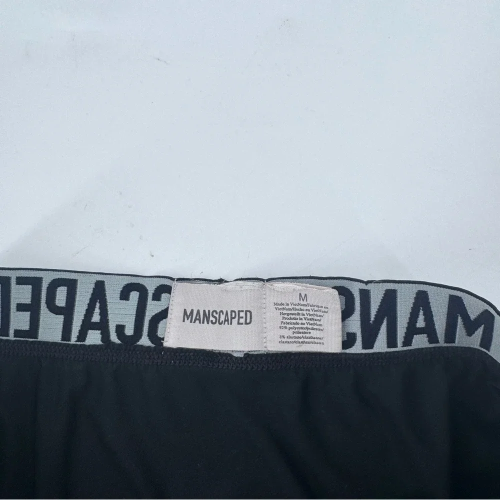 Manscaped Black Boxer Briefs for Men‎